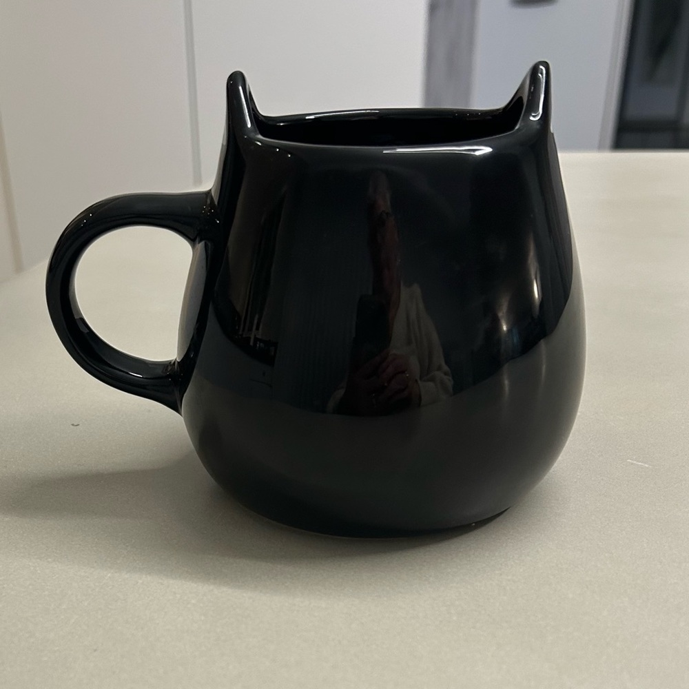 Cost Plus World Market Black Cat Mug - Picture 4 of 8